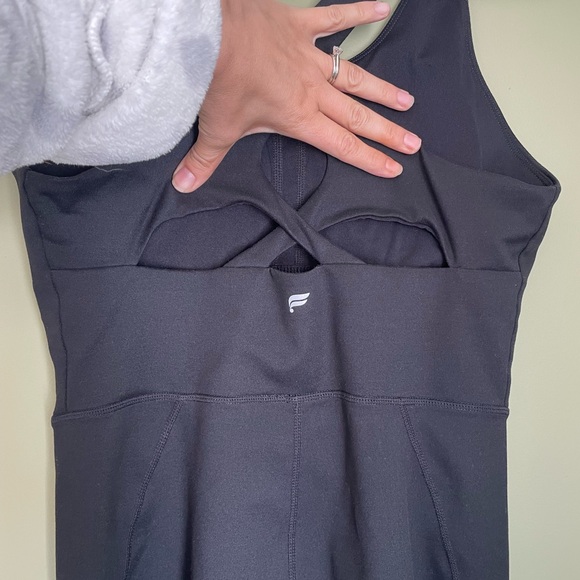 Fabletics Black Define Jumpsuit Sz Med - Picture 4 of 10